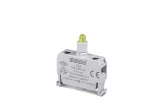 Yedek LED'li 100-230V AC Sarı Sinyal Blok Kumanda Kutusu için (C Serisi)